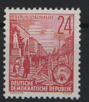 DDR, 1953, Mi.- Nr.: 414 XII, **, vom II. 5- Jahrplansatz! Qualitätsstück!