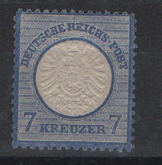 Dt. Kaiserreich, Brustschilder, 1872, Mi.- Nr.: 26, **!