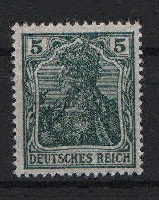 Dt. Kaiserreich, 1915 / 18, Mi.- Nr.: 85 II e, **, tiefgeprüft Jäschke BPP! Kabinettstück! Selten!