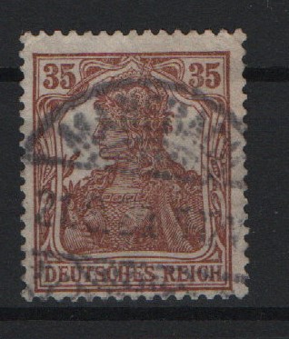 DR, Infla, 1918, Mi.- Nr.: 103 c, gestempelt, tiefstgeprüft Kowollik BPP / infla Berlin! Selten!