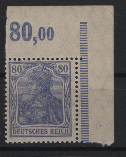 DR, Infla, 1920, Mi.- Nr.: 149 b **, mit ER! Tiefstgeprüft infla Berlin / PE! Seltenes Luxusstück!