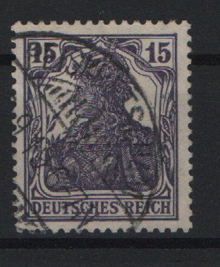 DR, Infla, 1917, Mi.- Nr.: 101 c, gestempelt, tiefstgeprüft infla Berlin T! Selten!