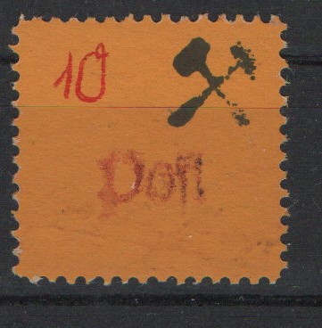 Deutschland- OST, Lokalausgaben, Großräschen, 1945, Mi.- Nr.: 28 II, **! Luxusstück! Selten!