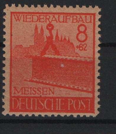Deutschland- OST, Lokalausgaben, Meissen, 1946, Mi.- Nr.: 37 AI, **, Luxusstück!