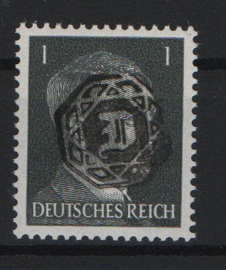 D. - OST, Lokalausgaben, Löbau, 1945, Mi.- Nr.: 3 b, **, tiefgeprüft Zierer BPP! Sehr selten!