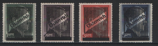 Österreich 1945, Mi.- Nrn.: Va- Vd, **, Attest Sturzeis VÖB: echt und einwandfrei! Selten!