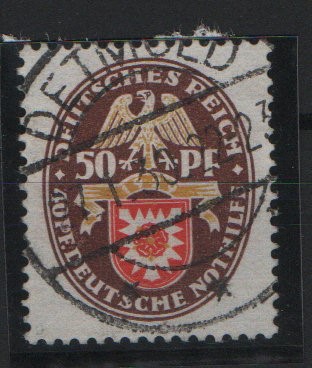 DR, Weimar, 1929, Mi.- Nr.: 434, gestempelt, tiefstgeprüft Schlegel BPP! Luxusstück, selten!