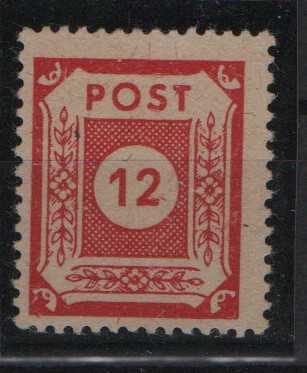 Ostsachsen, 1945, Mi.- Nr.: 60 P, *, mit aktuellem Fotoattest Dr. Jasch BPP: echt und ......! Sehr selten!