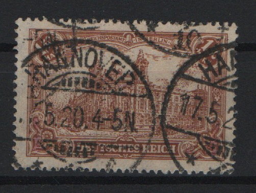 DR, Infla, 1920, Mi.- Nr.: 114 c, gestempelt, tiefstgeprüft Infla Berlin / B! Selten!