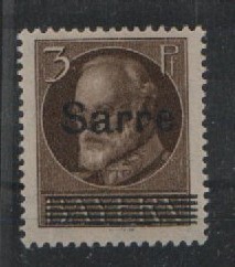 Saargebiet, 1920, Mi.- Nr.: B 31, **! Selten!