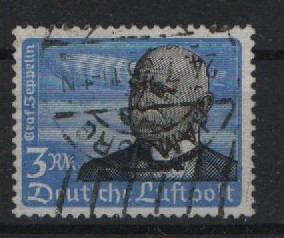 III. Reich, 1934, Mi.- Nr.: 539 y, gestempelt, doppelt tiefgeprüft Schlegel BPP! Gutes Bedarfsstück! Selten!