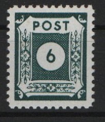 Ost- Sachsen, 1945, Mi.- Nr.: 43 C, **, tiefgeprüft Ströh BPP! Qualitätsstück!