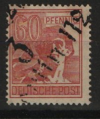 SBZ, Handstempel, 1948, Mi.- Nr.: 179 Ia, Die Helle 60er, Bez. 3, Berlin 112, **, tiefstgeprüft Busse BPP! Luxusstück! Selten!