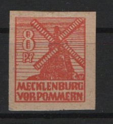 SBZ, MVP, 1946, Mi.- Nr.: 34 y b, **, tiefgeprüft Kramp BPP! Kabinettstück! Selten!