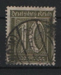 DR, Infla, 1922, Mi.- Nr.: 178, gestempelt, tiefstgeprüft Winkler BPP / Stempelprüfung Infla Berlin! Qualitätsstück! Selten!