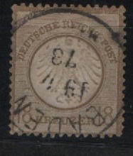 Dt. Kaiserreich, Brustschilder, 1872, Mi.- Nr.: 11, gestempelt! Tiefstgeprüft Sommer BPP! Qualitätsstück! Selten!