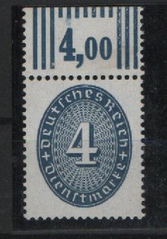 DR / Weimar, 1927 / 33, Mi.- Nr.: D 130 X WOR, **! Sehr selten!