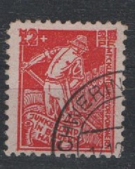 MVP, 1945, Mi.- Nr.: 25a, mit Plf.: IV, gestempelt! Tiefstgeprüft Kramp BPP! Qualitätsstück! Selten!