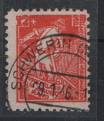 MVP, 1945, Mi.- Nr.: 25b,  gestempelt! Tiefstgeprüft Kramp BPP! Qualitätsstück! Selten!