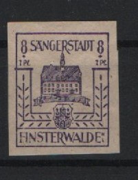 D. - OST, Lokalausgaben, Finsterwalde, 1945, Mi.- Nr.: 5 b , **! Sehr selten!