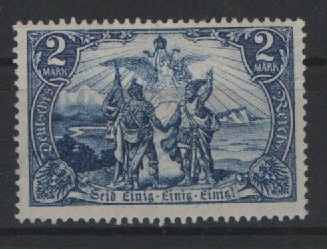 DR, Germania o.WZ., 1902, Mi.- Nr.: 79 A, *! Kabinettstück! Selten!