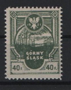 Dt. Abstimmungsgebiete, Östl. Oberschlesien, 1921, Mi.- Nr.: 4 A, **, gute Kabinetterhaltung, selten!