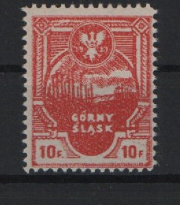 Dt. Abstimmungsgebiete, Östl. Oberschlesien, 1921, Mi.- Nr.: 1 A, **, gute Kabinetterhaltung, selten!