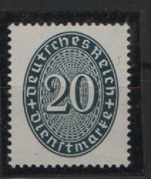 DR / Weimar, 1927 / 33, Mi.- Nr.: D 119 Y, **! tiefstgeprüft Schlegel BPP! Kabinettstück! Selten!