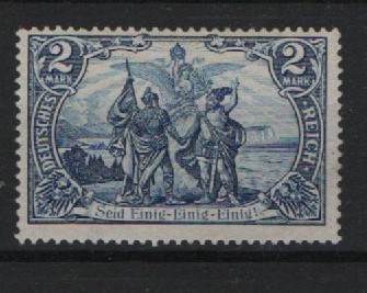 Dt. Kaiserreich, 1902, Germania o. Wz., Mi.- Nr.: 82 A, *, geprüft Hochstätter BPP! Selten!