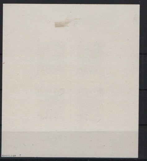 FRZ- Baden, 1949, Mi.- Nr.: Bl. 2, (*) wie ausgegeben, tiefstgeprüft Schlegel BPP!