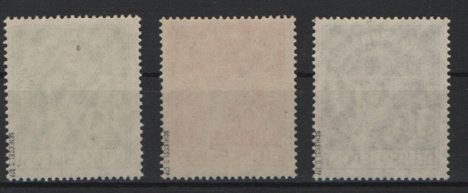 Berlin, 1949, Mi.- Nrn.: 68- 70, **, Der Währungsgeschädigten- Satz, kpl. Satz, je tiefstgeprüft Schlegel BPP! Luxussatz!