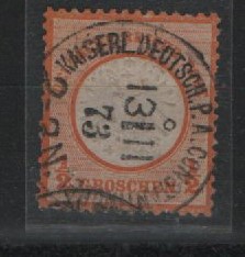 DAP Türkei, 1873, Mi.- Nr. V 18, gestempelt