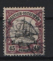 Dt. Kolonien, DOA, 1905 / 20, Mi.- Nr.: 36, gestempelt, gutes Bedarfsstück! Selten!