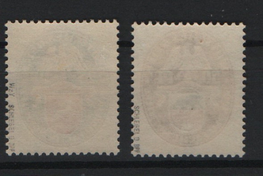 DR, Weimar, 1928, Mi.- Nr.: 428 Y + 429 Y, **, je tiefstgeprüft Schlegel BPP! Luxusstücke, selten!