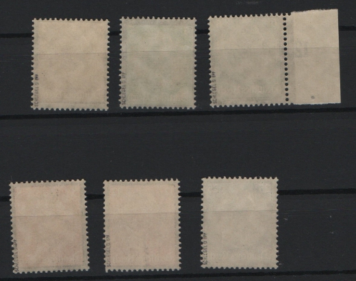 III. Reich, 1934, Mi.- Nr.: 548- 553, kpl. Satz, **, je tiefstgeprüft Schlegel BPP! Luxussatz!