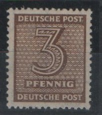 SBZ, West- Sachsen, 1945, Mi.- Nr.: 126 d, **, tiefstgeprüft Ströh BPP! Qualitätsstück! RR!