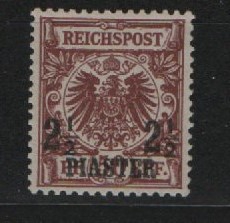 DAP Türkei, 1889 / 90, Mi.- Nr.: 10 d, **! Luxusstück! Sehr selten!