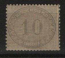 Dt. Kaiserreich, 1872, Mi.- Nr.: 12, *! Gutes Kabinettstück! Selten!