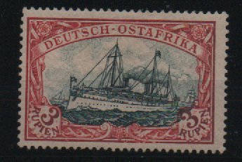 Dt. Kolonien, DOA, 1901, Mi.- Nr.: 21 Typ I, *, akt. FA Jäschke- L. BPP: e+ ....! Selten!