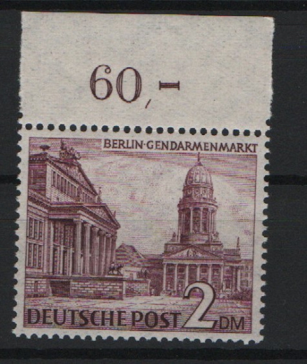 Berlin, 1949, Mi.- Nrn.: 58 POR, **, tiefstgeprüft Schlegel BPP! Luxusstück, selten!