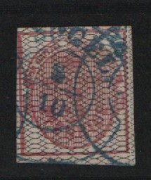 Hannover, ca. 1857, Mi.- Nr.: 8a, gestempelt, tiefstgeprüft Pfenninger! Prachtstück! Selten!