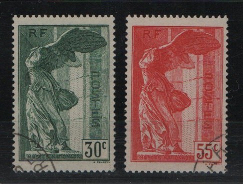 Frankreich, 1937, Mi.- Nrn.: 359-60, gestempelt