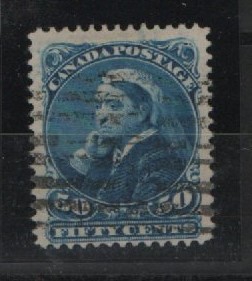 Kanada, Mi.- Nr.: 37, gestempelt. Prachtstück!