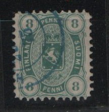 Finnland, 1875, Mi.- Nr.: 14, gestempelt! Gutes Bedarfsstück