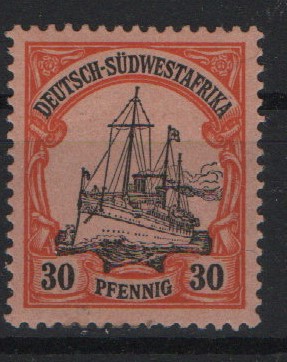 Dt. Kolonien, DSWA, 1901, Mi.- Nr.: 16, *, signiert Pieroth, selten!