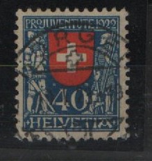 Schweiz, 1922, Mi.- Nr.: 178, gestempelt