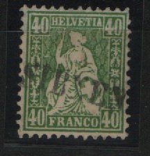 Schweiz, 1862, Mi.- Nr.: 26, gestempelt