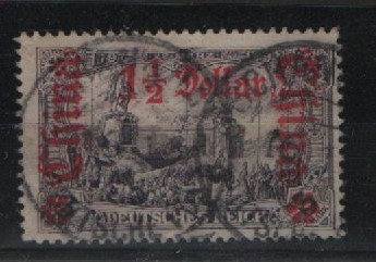 Dt. Auslandspostämter, China, 1905, Mi.- Nr.: 36B, gestempelt! Selten!