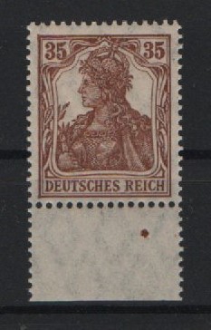 DR, Infla, 1918, Mi.- Nr.: 103 c mit Ur, **, tiefstgeprüft Oechsner BPP! Seltenes Luxusstück!