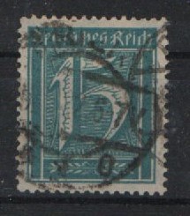 DR, Infla, 1922, Mi.- Nr.: 179, gestempelt, tiefgeprüft Oechsner BPP / Infla Berlin! Gutes Bedarfsstück! Selten!